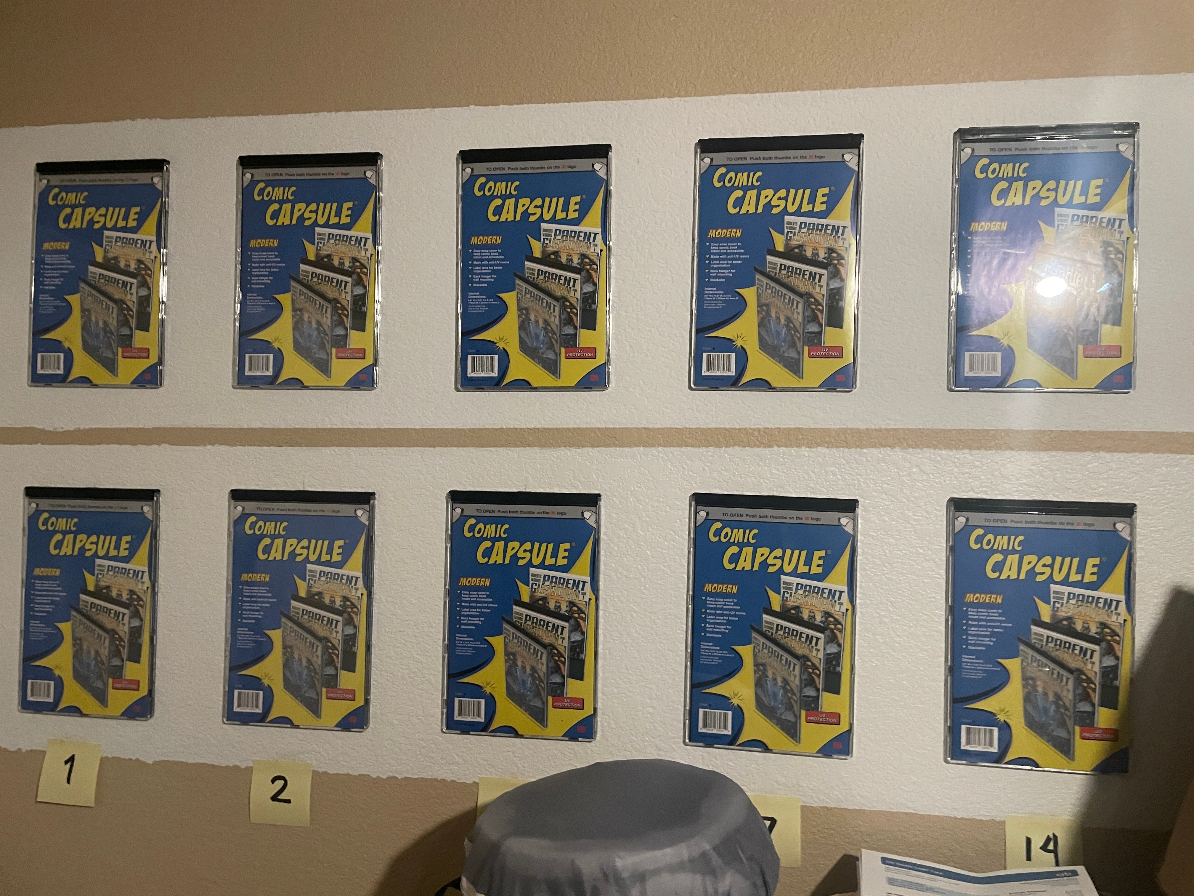 Does ComicCapsule Stain Your Wall?