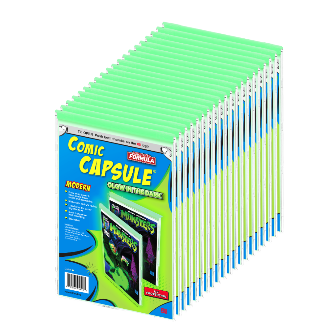 Glow in the Dark Modern Size ComicCapsule