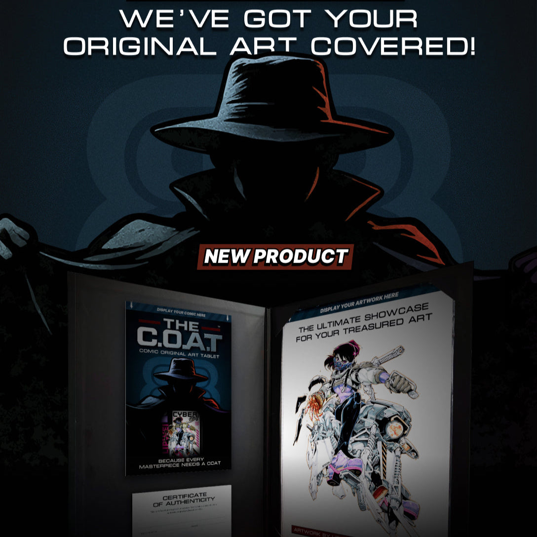 ココページ House Logo Stand ロゴスタンド The C.O.A.T - Original Art Display Holder – ComicCapsule