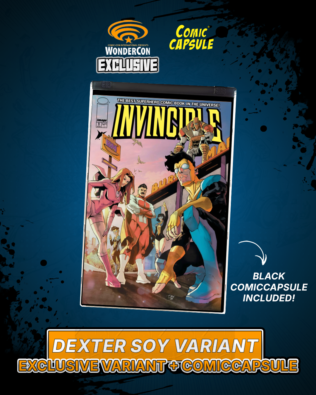 INVINCIBLE #1 REPRINT DEXTER SOY – ComicCapsule