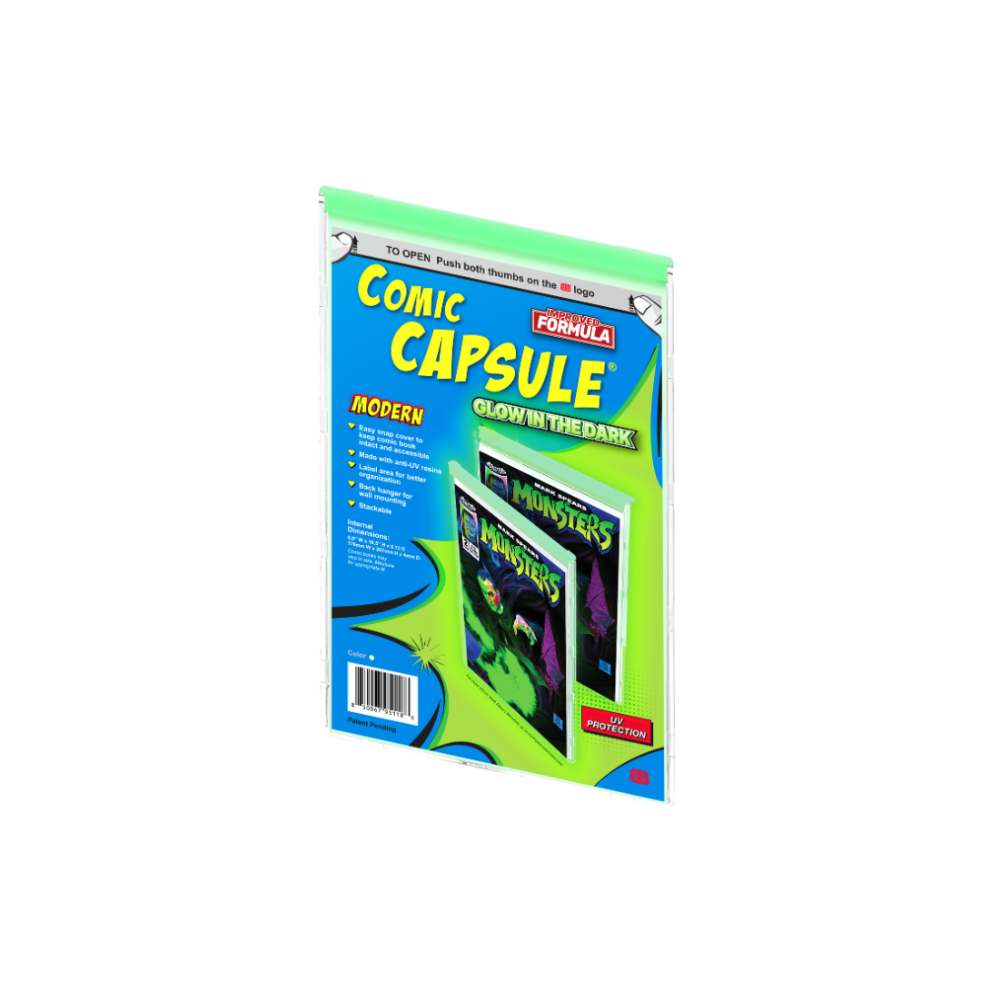 Glow in the Dark Modern Size ComicCapsule