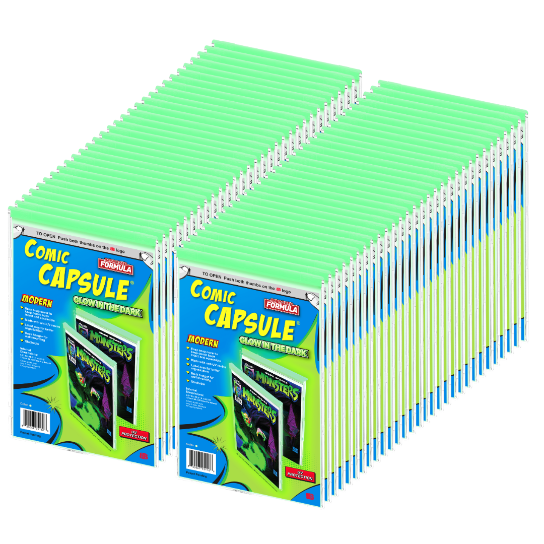 Glow in the Dark Modern Size ComicCapsule