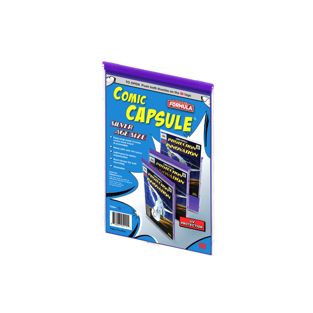 Purple SILVER Age Size ComicCapsule