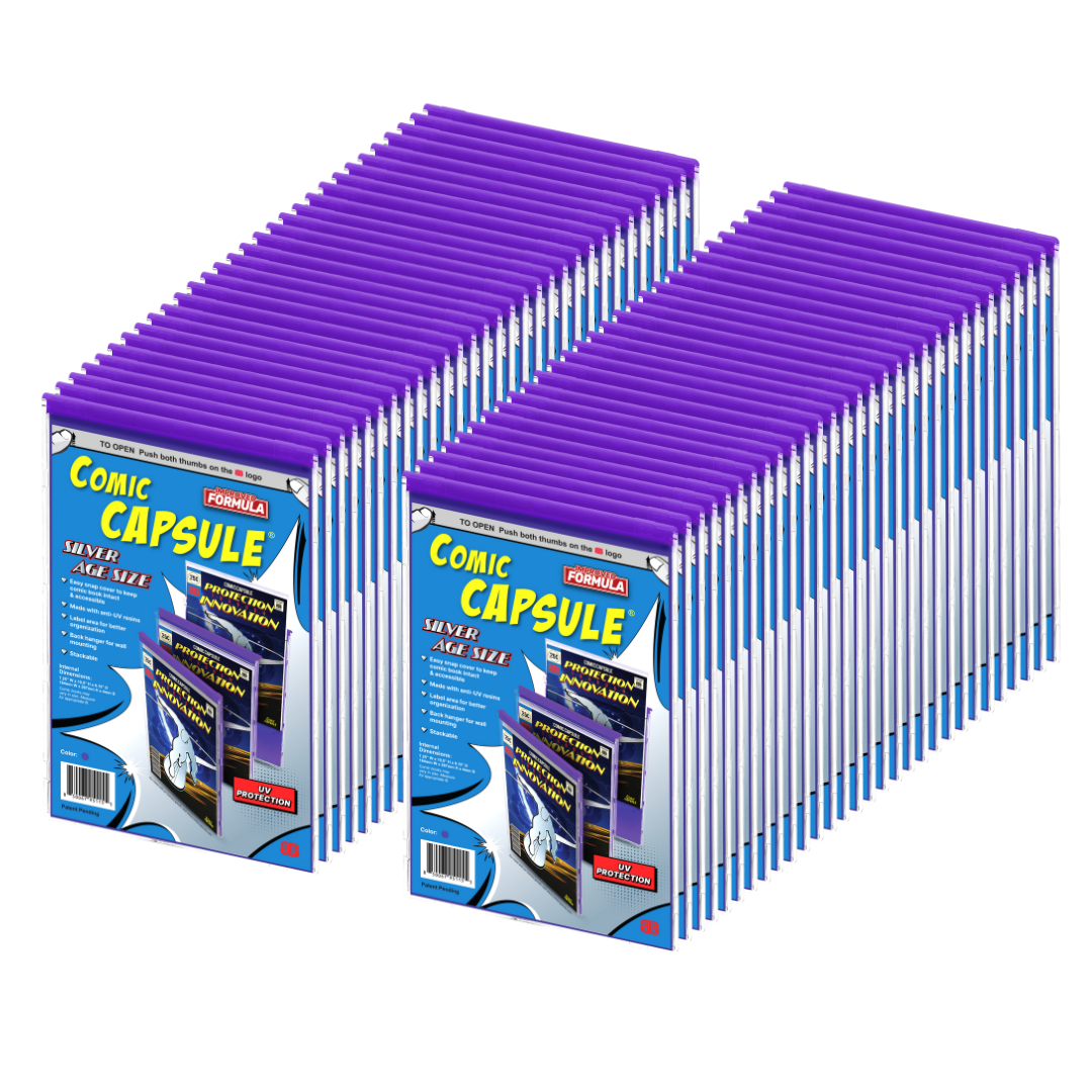 Purple SILVER Age Size ComicCapsule
