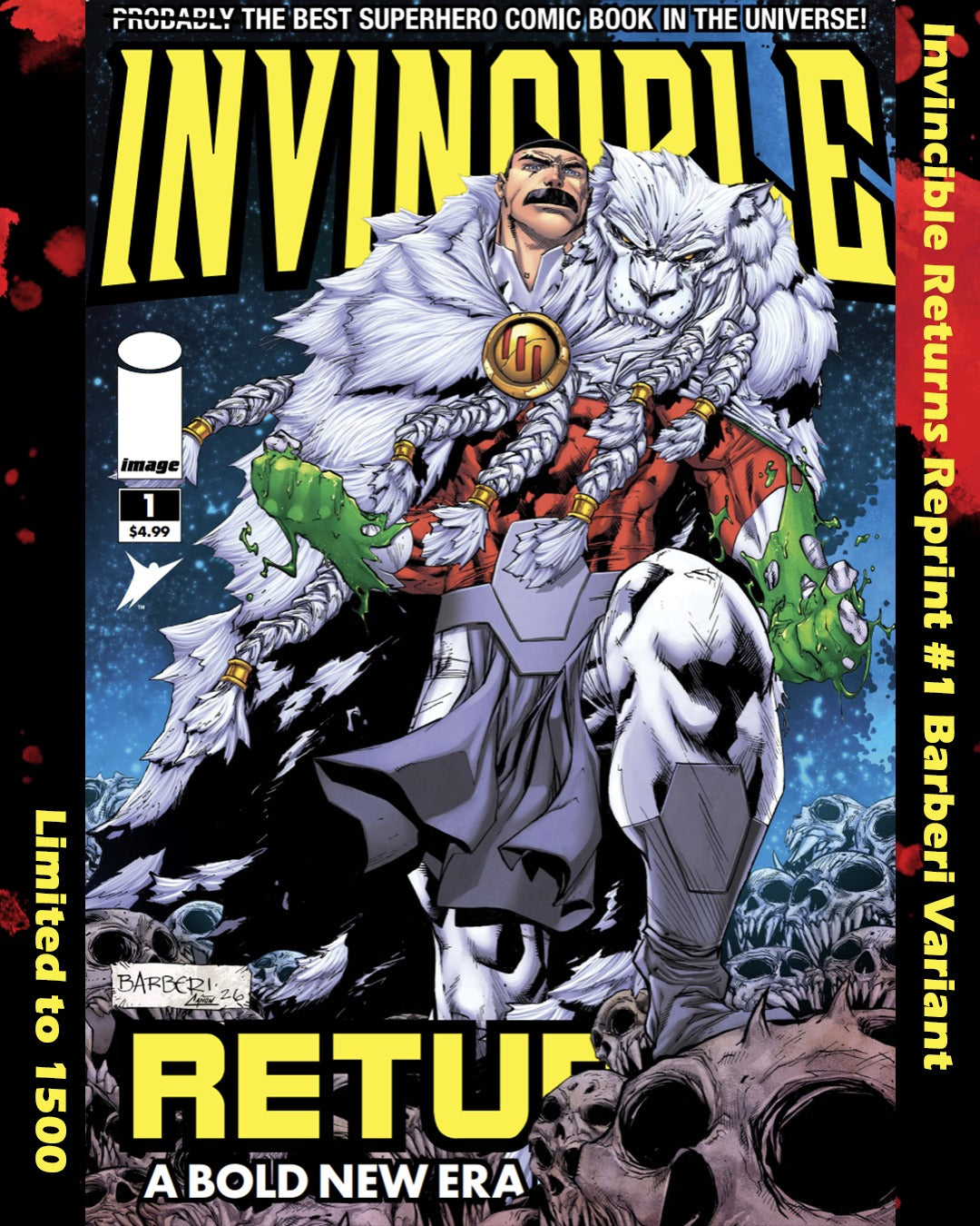 INVINCIBLE RETURNS #1 CARLO BARBERI