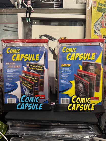 Red Modern Size ComicCapsule