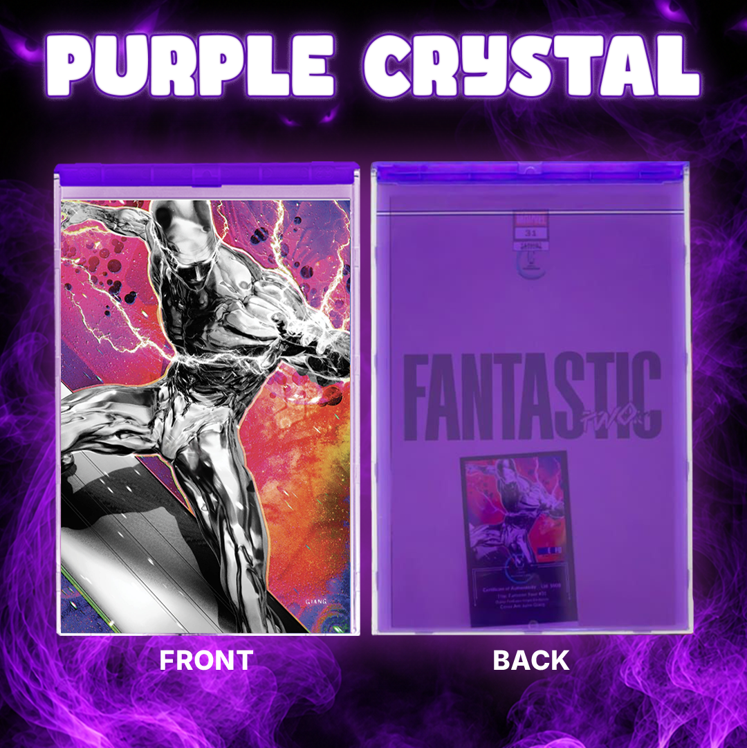 Crystal Purple SILVER Age Size ComicCapsule