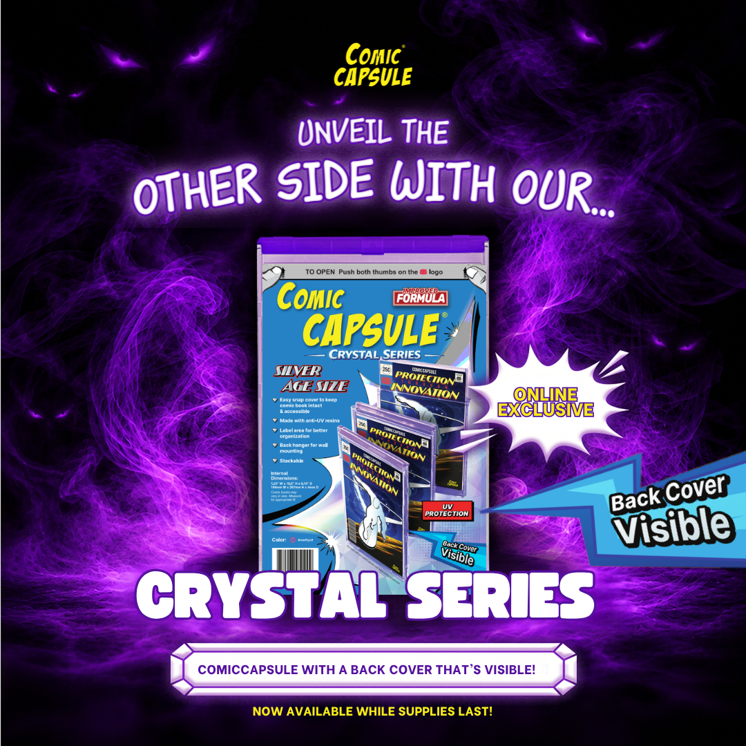Crystal Purple SILVER Age Size ComicCapsule