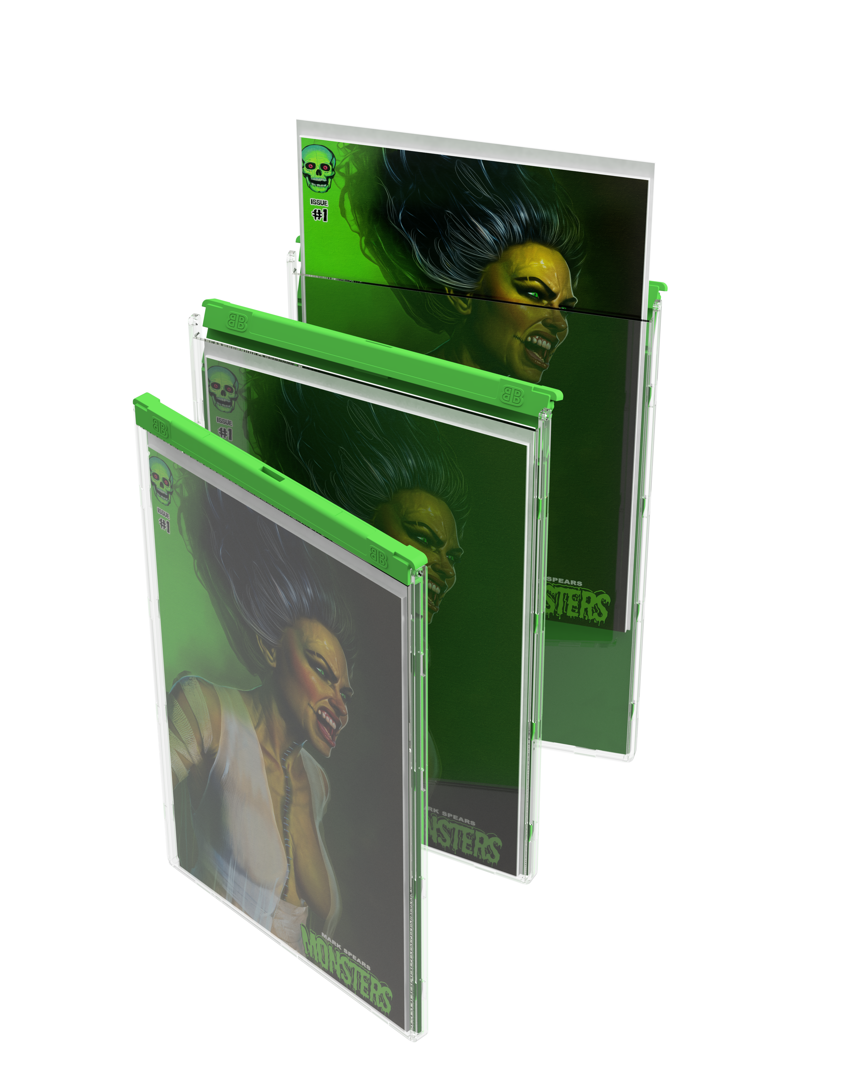 Green Modern Size ComicCapsule
