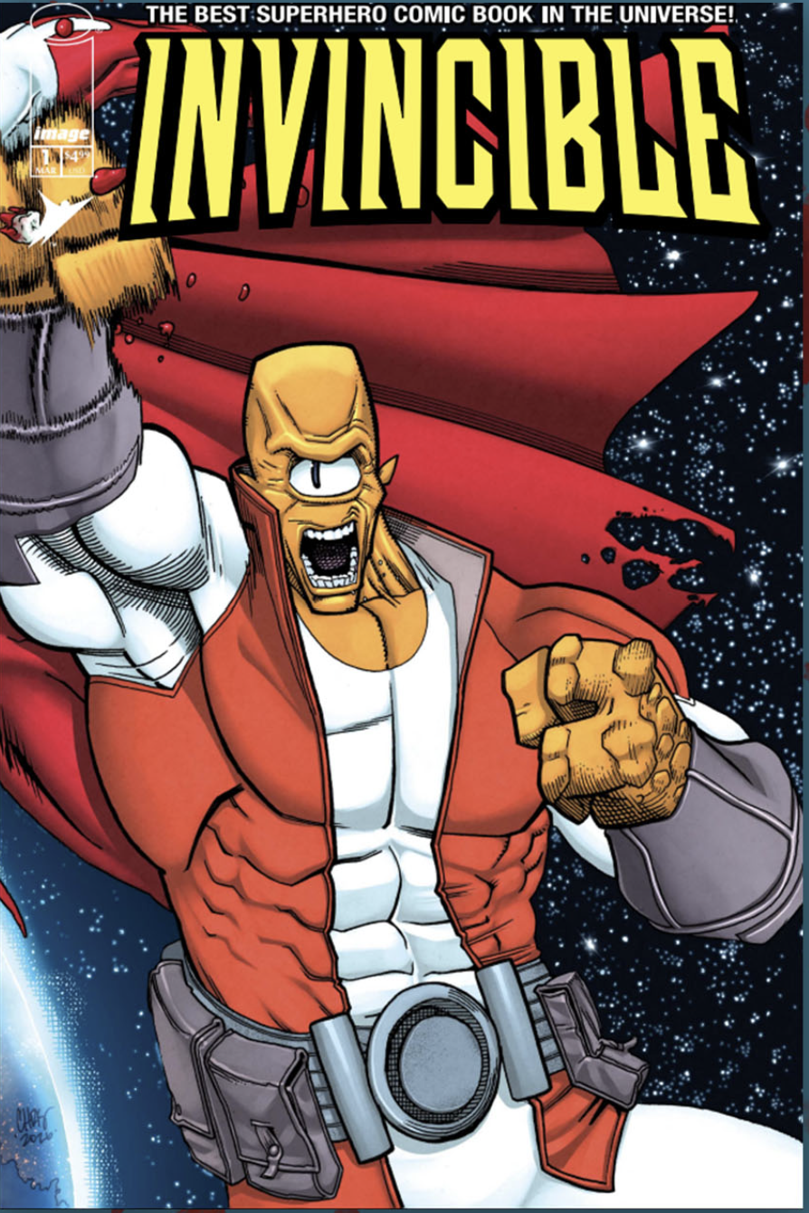 INVINCIBLE #1 REPRINT CHRIS JOHNSON