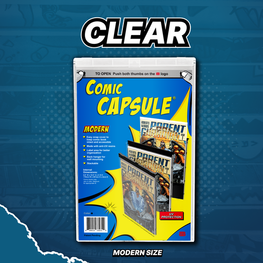 Clear Modern Size ComicCapsule