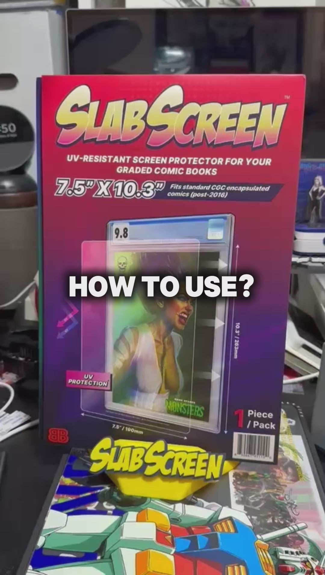 Load video: SlabScreen - UV Protector for Slabs