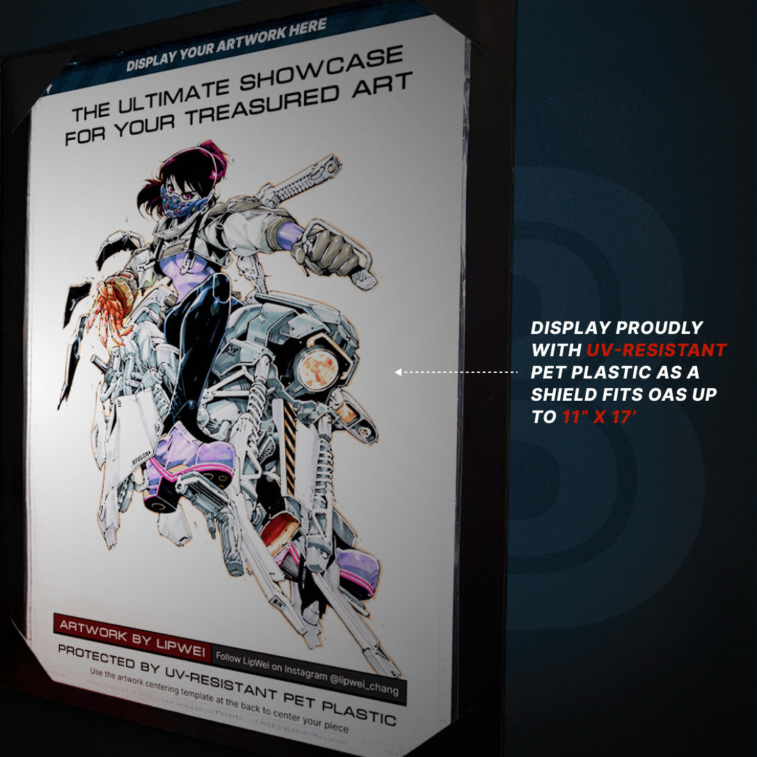 The C.O.A.T - Original Art Display Holder – ComicCapsule
