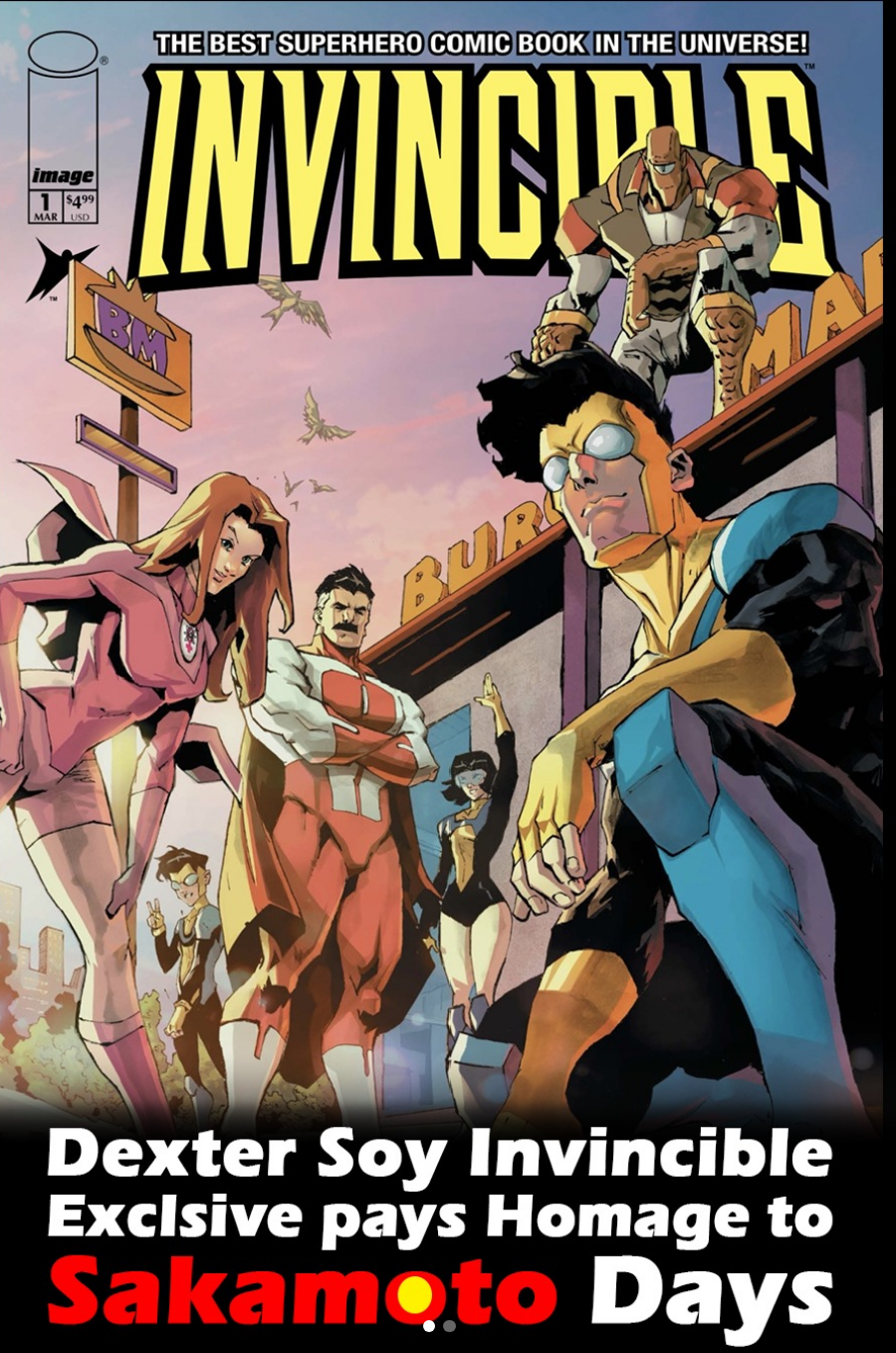 INVINCIBLE #1 REPRINT DEXTER SOY