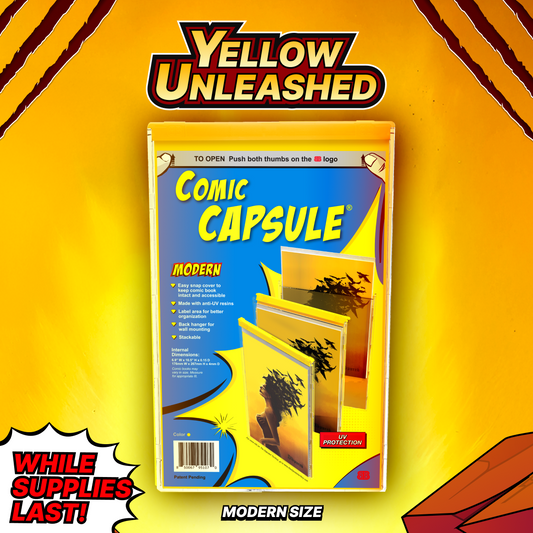 Yellow Modern Size ComicCapsule